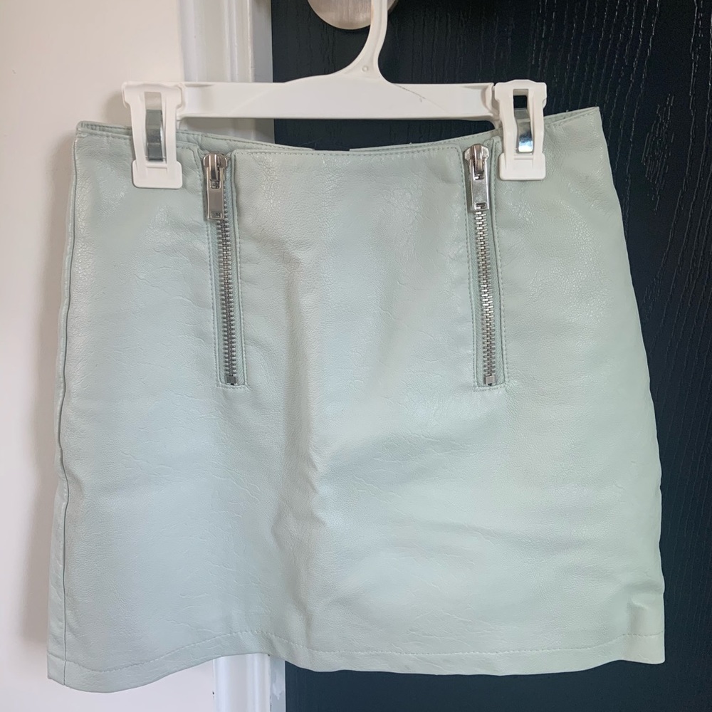 Pleather Skirt